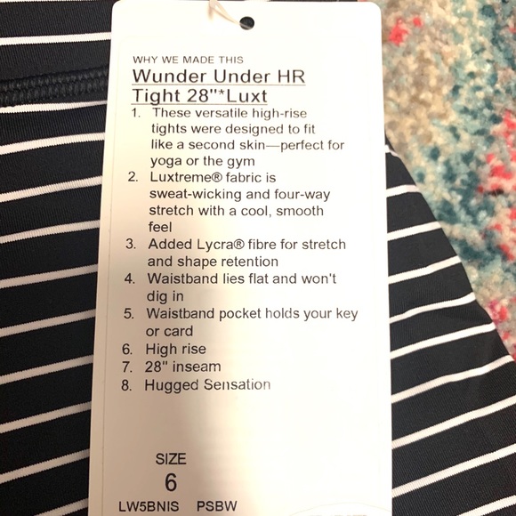 Lululemon Wunder Under 28” Luxtreme Leggings - Picture 3 of 4